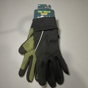 TEK GEAR S/M WARM TEK STRETCH GLOVES TOUCH SCREEN COMPATIBLE